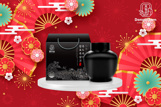 Quà Tặng Tết Hắc Sâm DongUiSam - Món Quà Từ Tấm Lòng Hiếu Thảo