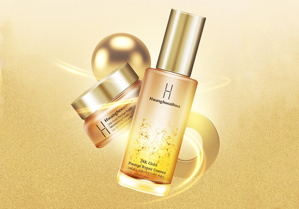 Hồi Phục Làn Da Hư Tổn Giúp Da Mềm Mịn Với Tinh Chất Vàng 24K Cao Cấp