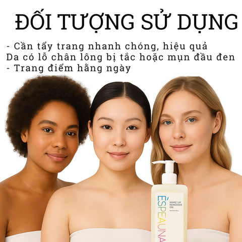 Espeauna Dầu Tẩy Trang Makeup Remover Oil