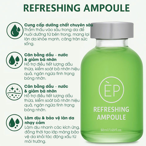 Espeauna Tinh Chất Dưỡng Da Tươi Mát Refreshing Ampoule