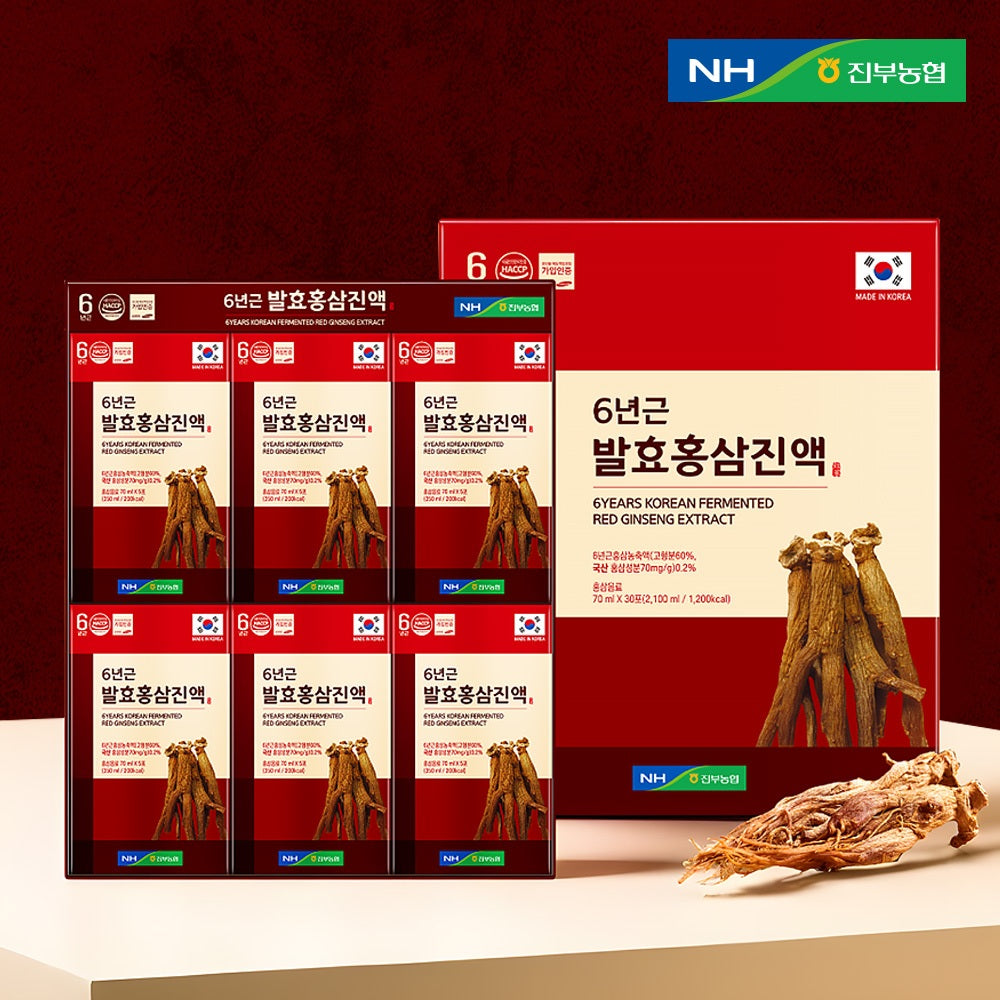 [Nonghyup] Nước Hồng Sâm Lên Men 6 Years Korean Fermented Red Ginseng Extract