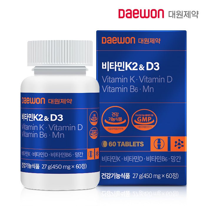 [Daewon] Viên Uổng Bổ Sung Vitamin K2&D3