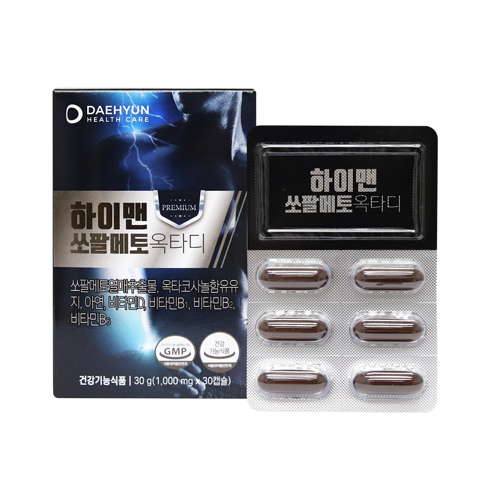 [Daehyun] Viên Uống Hỗ Trợ Nam Giới HiMan Saw Palmetto Octa-D