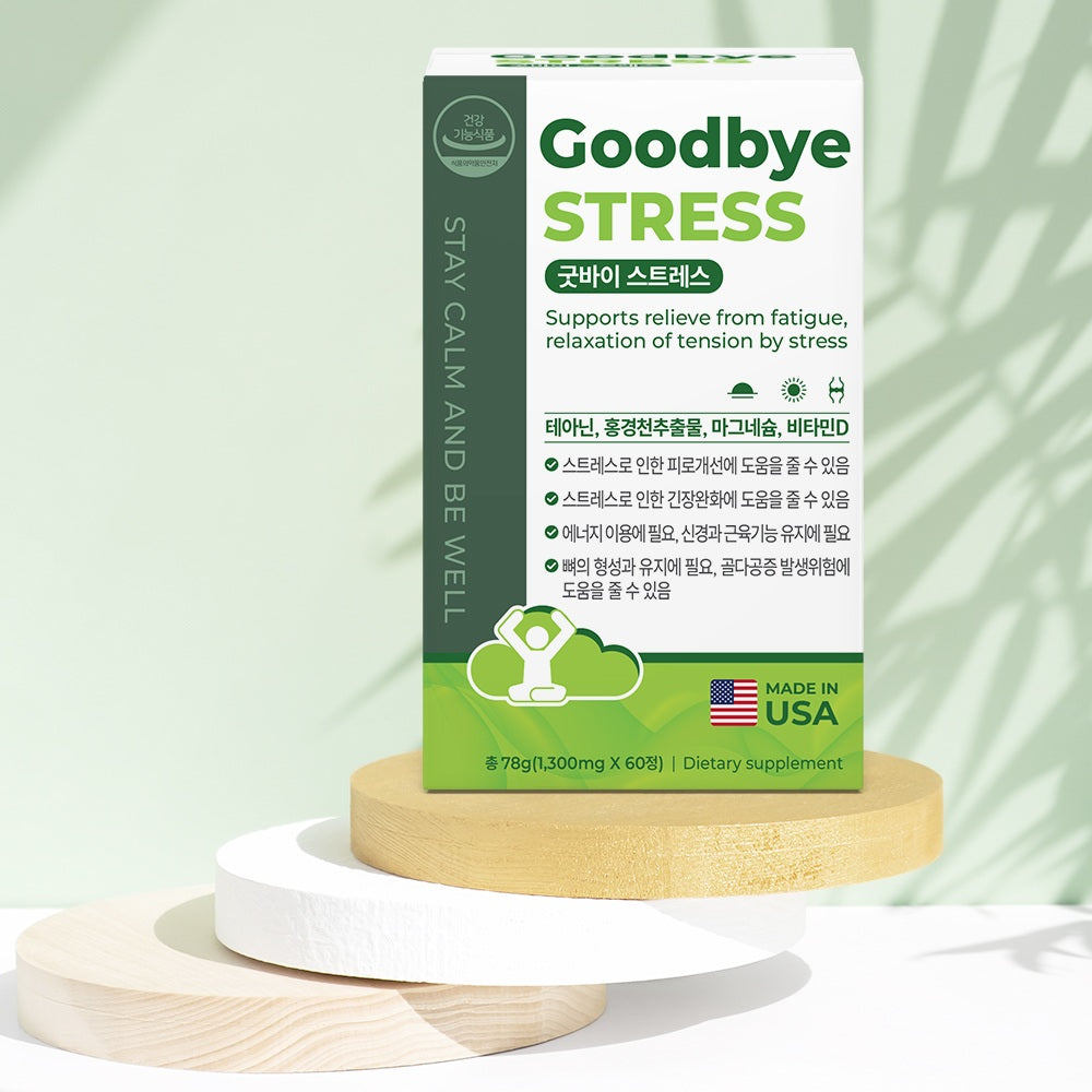 Viên Uống Viên Uống Hỗ Trợ Giấc Ngủ Giảm Căng Thẳng Goodbye Stress