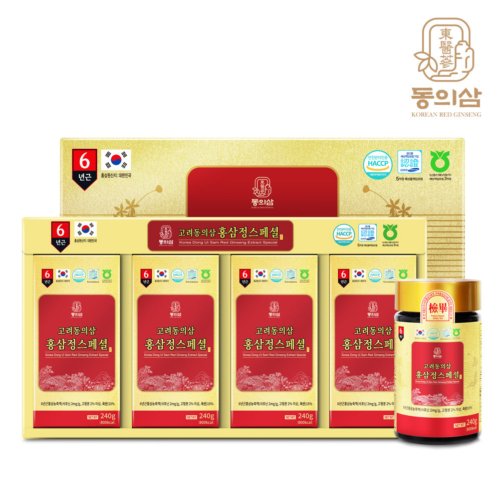 [DongUiSam] Cao Hồng Sâm 6 Năm Special Red Ginseng