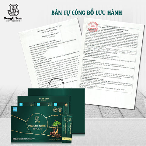 [Donguisam] Tinh Chất Sâm Núi Tự Nhiên Nhung Hươu Trầm Hương