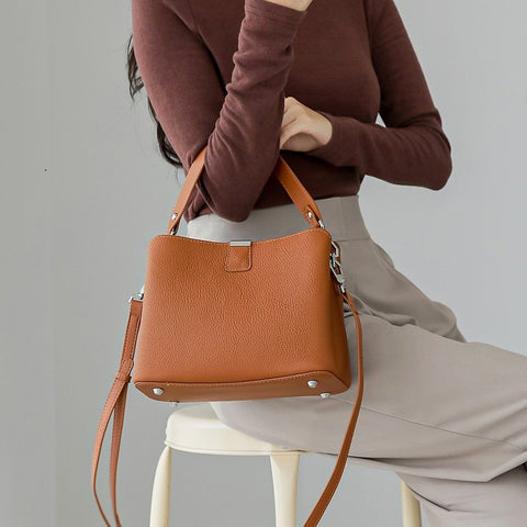 [Valenpolo] Túi Xách Da Bò Phong Cách Sang Trọng Cho Nữ