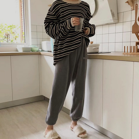 [INNERism] Quần Ngủ Vải Mềm Thời Trang Hàn Quốc