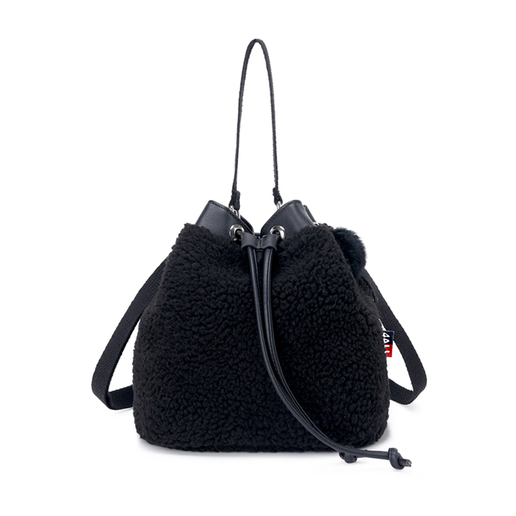 [4All] Túi Lông Cừu Đeo Chéo Đựng Điện ThoạI Cho Nữ