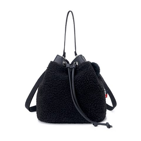 [4All] Túi Lông Cừu Đeo Chéo Đựng Điện ThoạI Cho Nữ